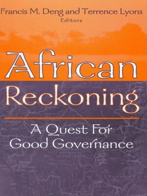 cover image of African Reckoning